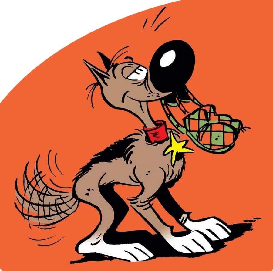 rantanplan chien célèbre dans Lucky Luke